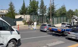 Çankaya Köşkü yakınında hareketli dakikalar