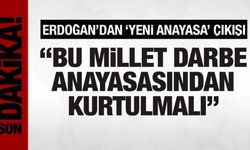 Cumhurbaşkanı Erdoğan'dan yeni anayasa açıklaması: Artık darbe anayasasından kurtulmalıyız