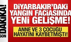 Diyarbakır'da 4 kişinin öldüğü yangına ilişkin 4 kişi gözaltına alındı