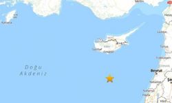 Doğu Akdeniz'de 3.8 büyüklüğünde deprem