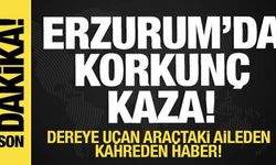 Erzurum'da korkunç kaza! Can kayıpları var!