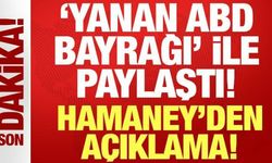 Hamaney'den 'yanan ABD bayrağı' ile açıklama: Biz kimseye zarar vermedik