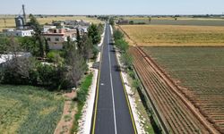 Harran Ovası sıcak asfaltla tanıştı
