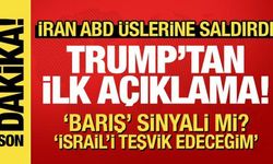 İran'ın ABD üslerine saldırısı sonrası Trump'tan ilk açıklama