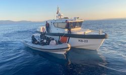 İzmir'de 47 göçmen karaya çıkartıldı, 2 göçmen kaçakçısı yakalandı