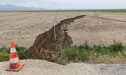 Konya'da yağış sonrası korkutan görüntü