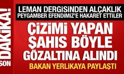 Leman Dergisinden alçaklık! Peygamber Efendimiz'e hakaret ettiler: Gözaltılar var