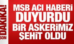MSB acı haberi duyurdu: Libya'da bir askerimiz şehit oldu