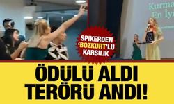 Ödül töreninde terör gerginliği! DHKP-C uzantılarını anan yönetmene spikerden tepki
