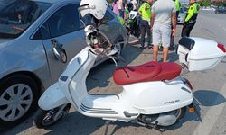 Otomobil ile motosiklet çarpıştı! Gerçek ortaya çıktı