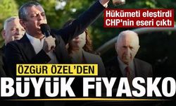 Özgür Özel’den büyük fiyasko! Hükümeti eleştirdi CHP'nin eseri çıktı