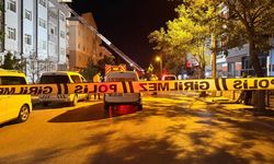 Polatlı'da 5 katlı binada yangın çıktı