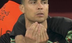 Ronaldo'nun dua ettiği anlar sosyal medyada gündem oldu!