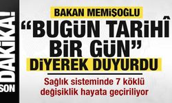 Sağlıkta yeni dönem: Memişoğlu tarihi değişikliği açıkladı