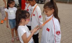 Şanlıurfalı 10 yaşındaki karateci Arin Vefa, Balkan şampiyonu oldu