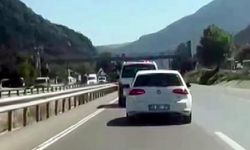 Sirenler çaldı, sürücü umursamadı! Orman yangınına giden ekibin zor anları