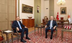TBMM Başkanı Kurtulmuş, İçişleri Bakanı Yerlikaya'yı kabul etti