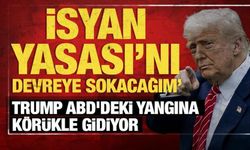 Trump ABD'deki yangına körükle gidiyor: İsyan Yasası'nı devreye sokacağım