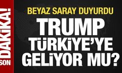 Trump, Türkiye'ye gelecek mi? Beyaz Saray'dan açıklama