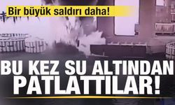 Ukrayna'dan bir büyük saldırı daha! Bu kez su altından patlattı