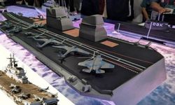 Ülkenin uçak gemisi maketinde gururlandıran 'Türk' detayı!