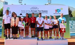 Uluslararası Tenis 14 Yaş Avrupa Yaz Kupası’nda birinci Türkiye oldu