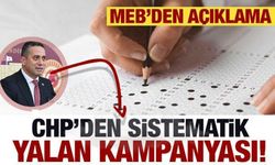 CHP'den MEB ve Bakan Tekin'e yönelik sistematik yalan kampanyası! MEB'den net açıklam