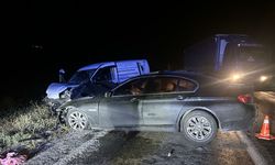 Çorum'da zincirleme kaza! Yaralılar var