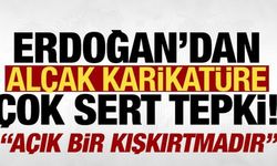 Cumhurbaşkanı Erdoğan'dan alçak karikatüre sert tepki: Açık bir kışkırtmadır!