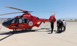 Şırnak’ta ambulans helikopter, çocuk hastayı nakletti