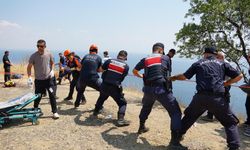 Uçurumdan düşen genç yaralandı