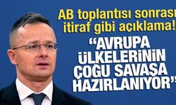 AB toplantısı sonrası itiraf gibi açıklama: Avrupa ülkelerinin çoğu savaşa hazırlanıyor