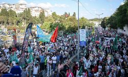 ABD'nin İstanbul Başkonsolosluğu Gazze için dev protesto