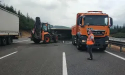 Bolu Dağı Tüneli’nde kaza! İstanbul istikameti trafiğe kapandı!