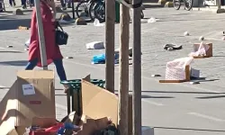 Düzce kent merkezindeki kirlilik tepki çekti