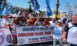 İzmir Konak’ta KESK ve Dev Emekli-Sen’den ortak eylem