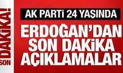AK Parti 24 yaşında! Cumhurbaşkanı Erdoğan açıklamalarda bulunuyor
