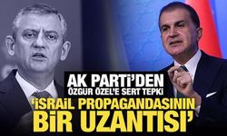 AK Parti'den Özgür Özel'e Filistin tepkisi! İsrail propagandasının bir uzantısı
