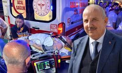 AK Partili Başkan trafik kazası geçirdi! Aracı takla attı