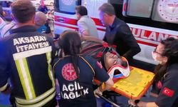 Aksaray’da asansör faciası: 2 ağır yaralı!