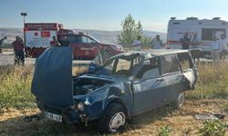 Amasya’da 2 otomobil çarpıştı: 5 yaralı