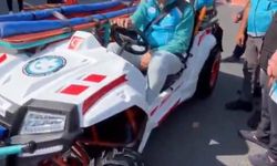 Bakan Memişoğlu, ATV ambulansı test etti