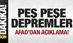 Balıkesir'de peş peşe depremler! AFAD'dan son dakika açıklaması