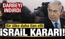 Bir ülke daha resmen ilan etti! Son dakika İsrail kararı! Darbeyi indirdi