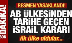 Bir ülkeden tarihe geçen İsrail kararı! Resmen yasaklandı! İlk AB ülkesi oldular...