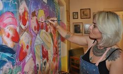 Deprem bölgesinden kitaplar sanat eserine dönüştü