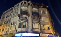 Edirne'de 52 yıllık apartman tedbir amaçlı boşaltıldı