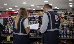 Ekipler İstanbul'da kırtasiye ve okul ürünleri denetimine devam ediyor