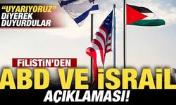 Filistin'den son dakika ABD ve İsrail açıklaması! "Uyarıyoruz" diyerek duyurdular