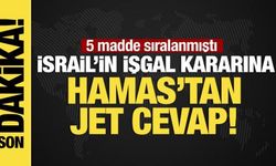 Gazze'nin 'tam' işgali kararına Hamas'tan cevap: İsrail ordusuna pahalıya patlay